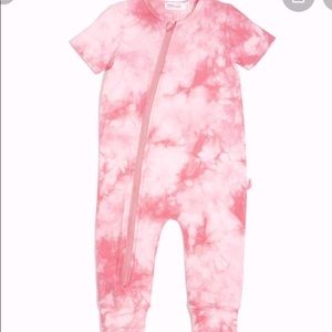 Miles Tie Dye baby zip play suit